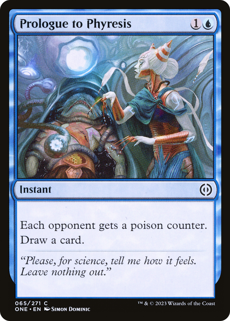 Prologue to Phyresis [Phyrexia: All Will Be One] - Magic: The Gathering - Card Brawlers | Quebec | Canada |