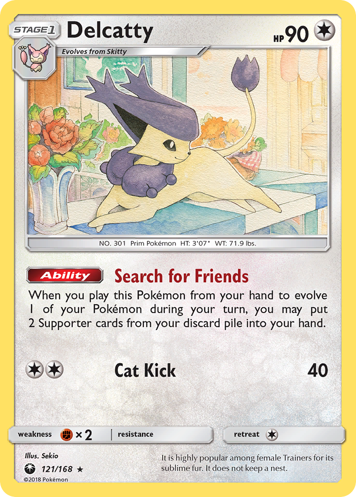 Delcatty (121/168) [Sun & Moon: Celestial Storm] - Pokémon - Card Brawlers | Quebec | Canada |
