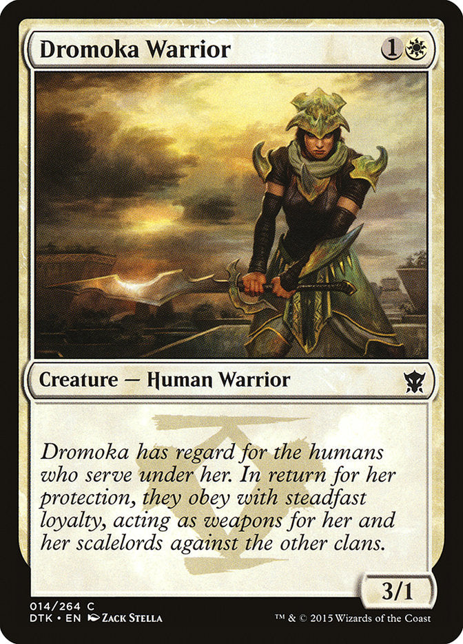 Dromoka Warrior [Dragons of Tarkir] - Magic: The Gathering - Card Brawlers | Quebec | Canada |