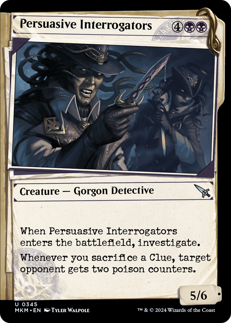 Persuasive Interrogators (Showcase) [Murders at Karlov Manor] - Magic: The Gathering - Card Brawlers | Quebec | Canada |
