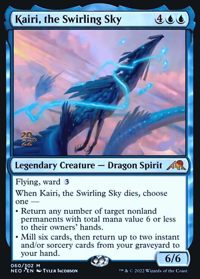 Kairi, the Swirling Sky [Kamigawa: Neon Dynasty Prerelease Promos] - Magic: The Gathering - Card Brawlers | Quebec | Canada |