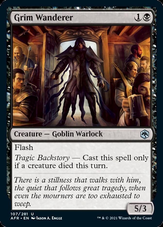 Grim Wanderer [Dungeons & Dragons: Adventures in the Forgotten Realms] - Magic: The Gathering - Card Brawlers | Quebec | Canada |