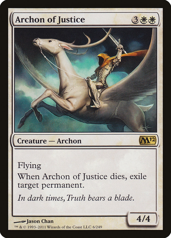 Archon of Justice [Magic 2012] - Magic: The Gathering - Card Brawlers | Quebec | Canada |