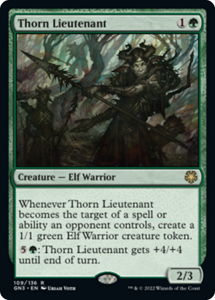 Thorn Lieutenant [Game Night: Free-for-All] - Magic: The Gathering - Card Brawlers | Quebec | Canada |