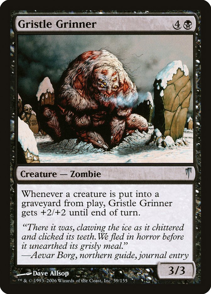 Gristle Grinner [Coldsnap] - Magic: The Gathering - Card Brawlers | Quebec | Canada |