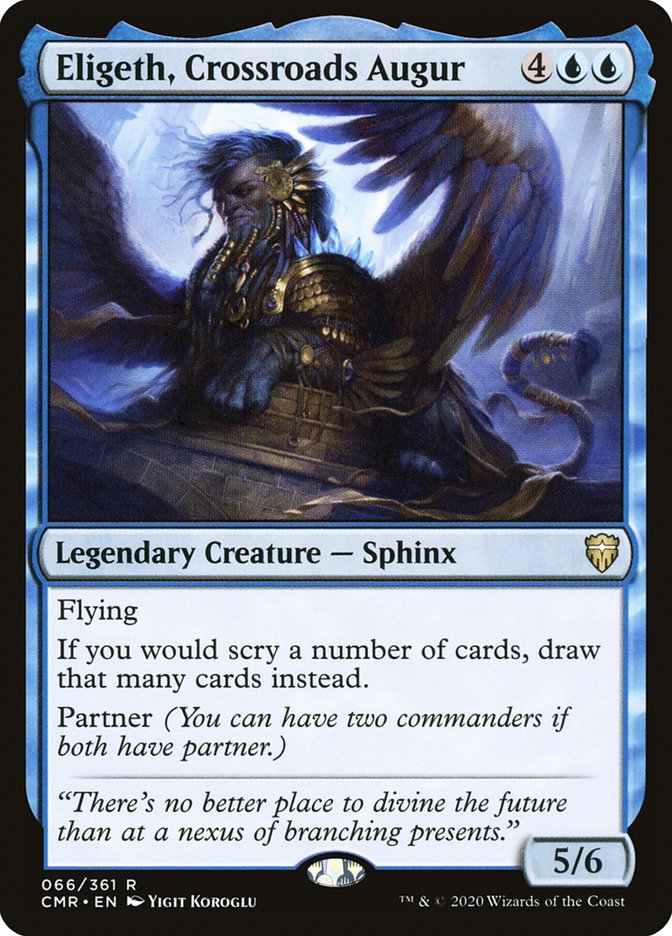 Eligeth, Crossroads Augur [Commander Legends] - Magic: The Gathering - Card Brawlers | Quebec | Canada |