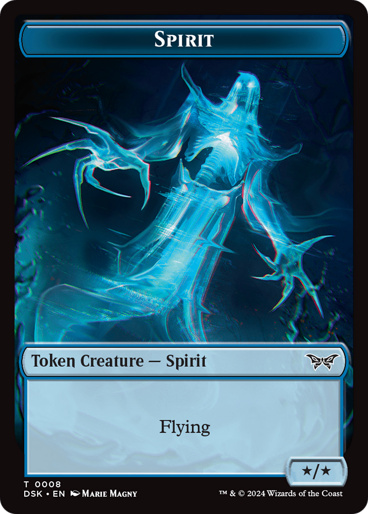 Spirit (0008) Token [Duskmourn: House of Horror Tokens] - Magic: The Gathering - Card Brawlers | Quebec | Canada |