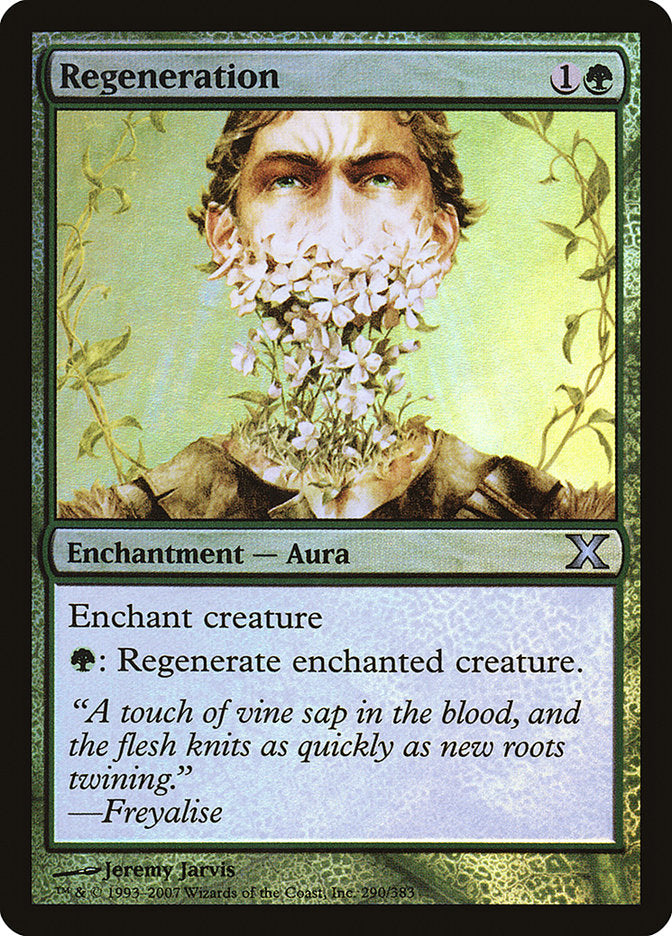 Regeneration (Premium Foil) [Tenth Edition] - Magic: The Gathering - Card Brawlers | Quebec | Canada |