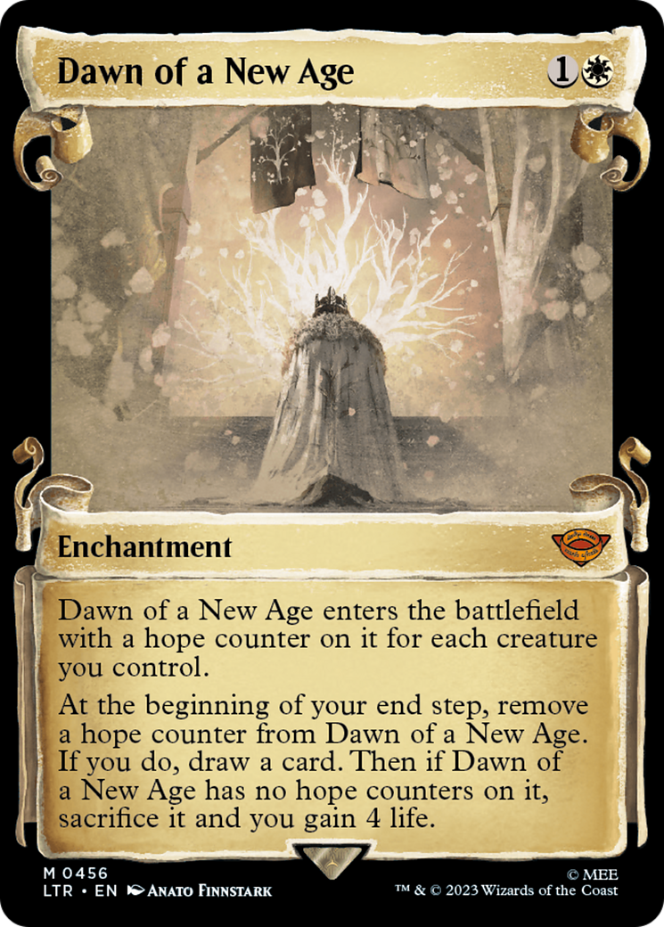 Dawn of a New Age [The Lord of the Rings: Tales of Middle-Earth Showcase Scrolls] - Magic: The Gathering - Card Brawlers | Quebec | Canada |