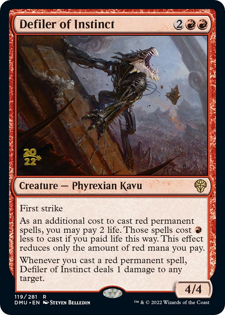Defiler of Instinct [Dominaria United Prerelease Promos] - Magic: The Gathering - Card Brawlers | Quebec | Canada |