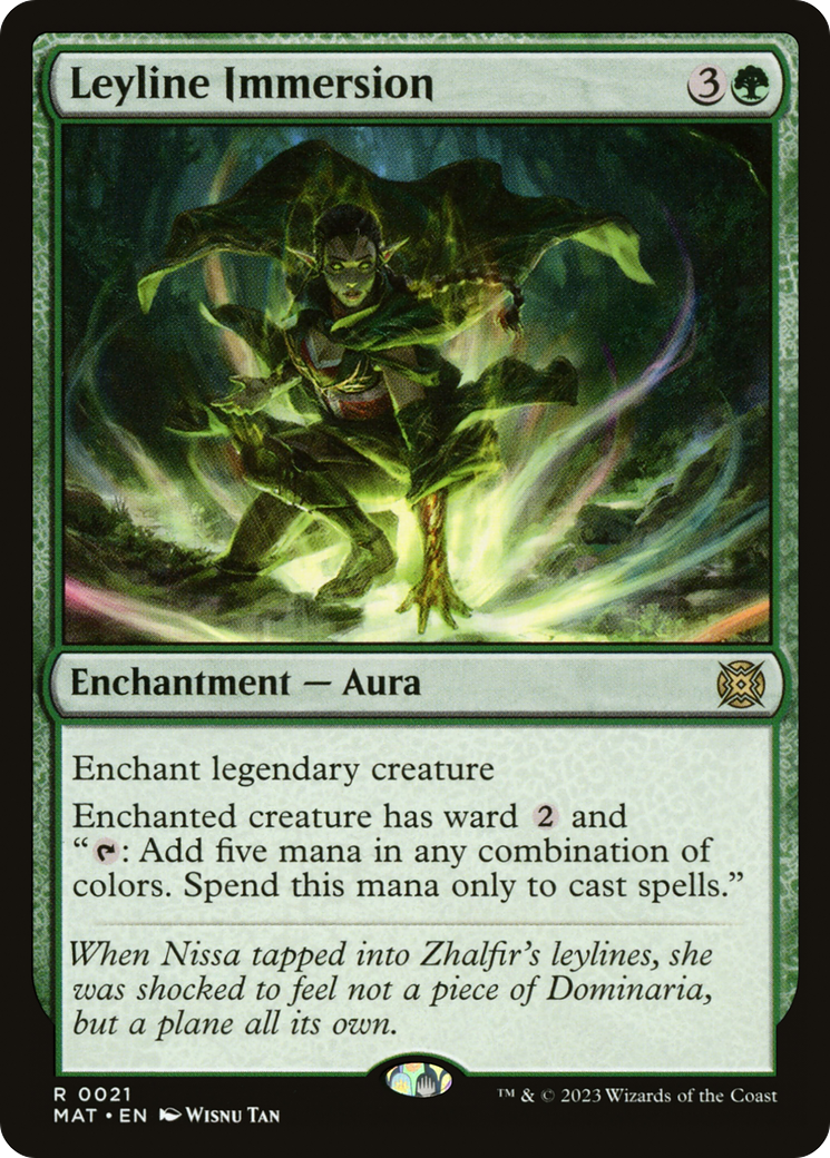 Leyline Immersion [March of the Machine: The Aftermath] - Magic: The Gathering - Card Brawlers | Quebec | Canada |