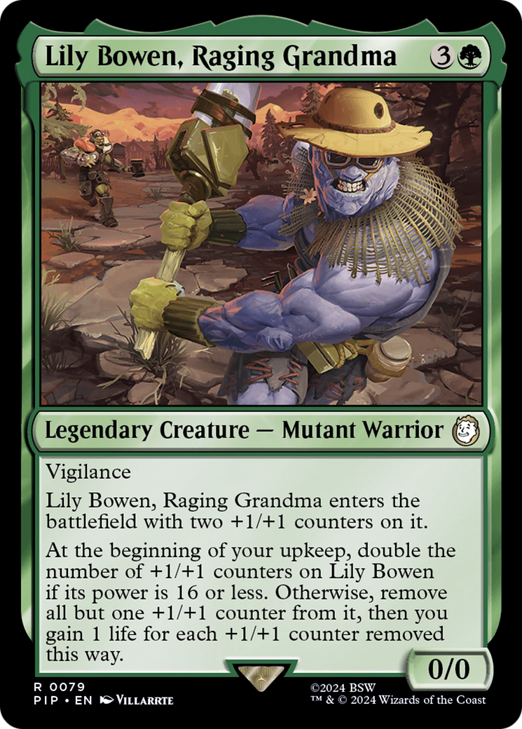 Lily Bowen, Raging Grandma [Fallout] - Magic: The Gathering - Card Brawlers | Quebec | Canada |