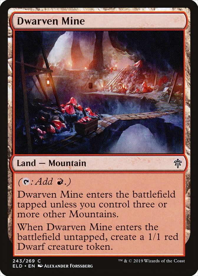 Dwarven Mine [Throne of Eldraine] - Magic: The Gathering - Card Brawlers | Quebec | Canada |