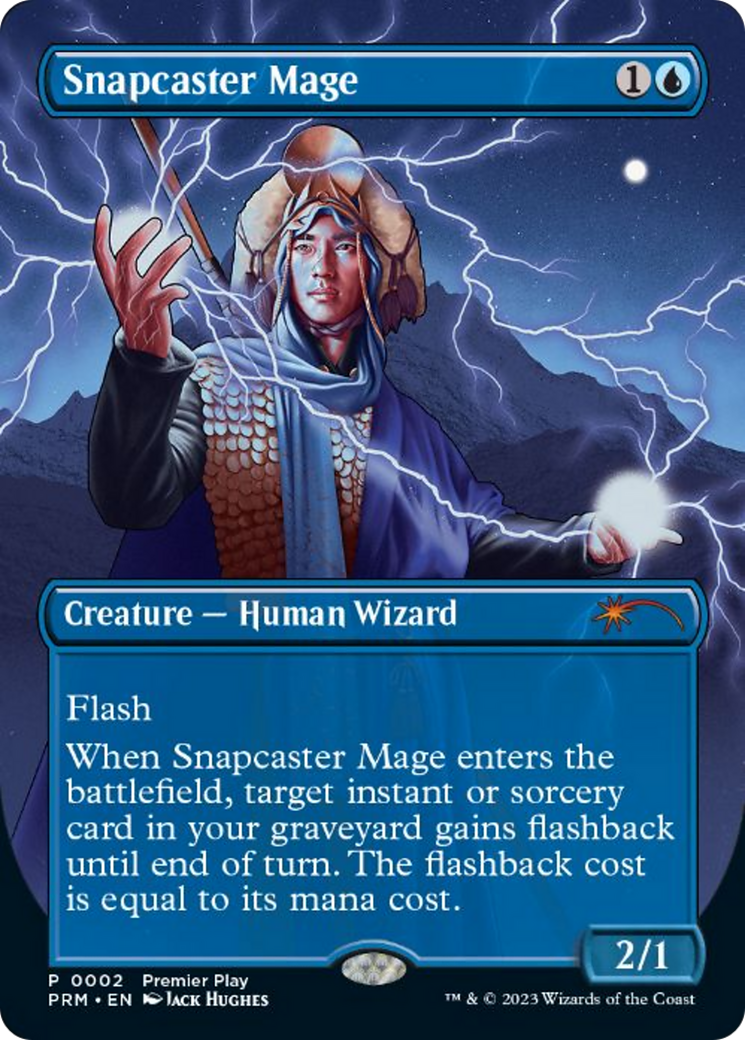 Snapcaster Mage (Borderless Alternate Art) [Regional Championship Qualifiers 2023] - Magic: The Gathering - Card Brawlers | Quebec | Canada |