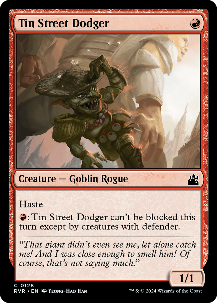 Tin Street Dodger [Ravnica Remastered] - Magic: The Gathering - Card Brawlers | Quebec | Canada |
