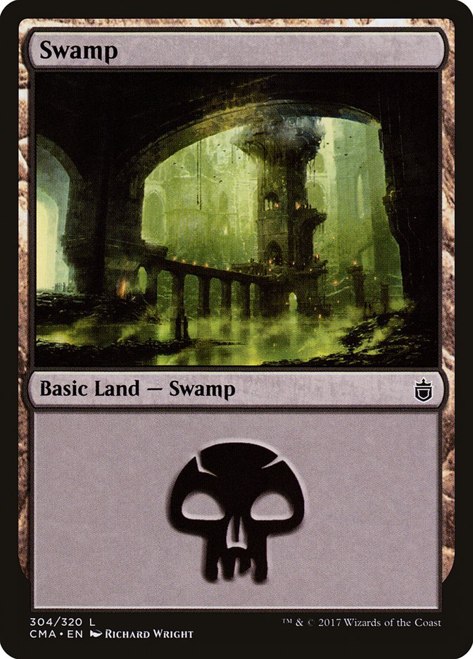 Swamp (304) [Commander Anthology] - Magic: The Gathering - Card Brawlers | Quebec | Canada |