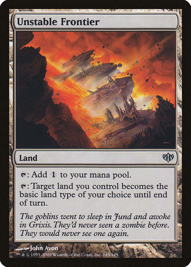Unstable Frontier [Conflux] - Magic: The Gathering - Card Brawlers | Quebec | Canada |