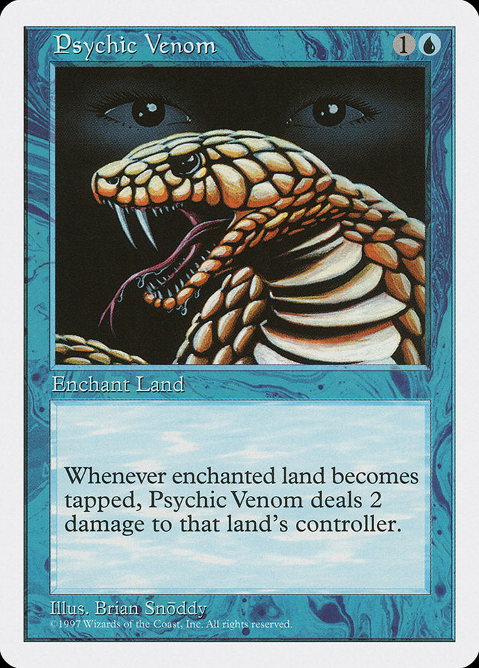 Psychic Venom [Fifth Edition] - Magic: The Gathering - Card Brawlers | Quebec | Canada |