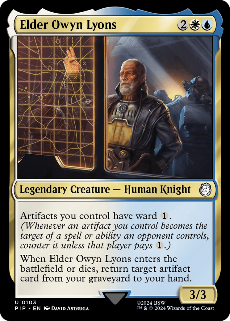 Elder Owyn Lyons [Fallout] - Magic: The Gathering - Card Brawlers | Quebec | Canada |
