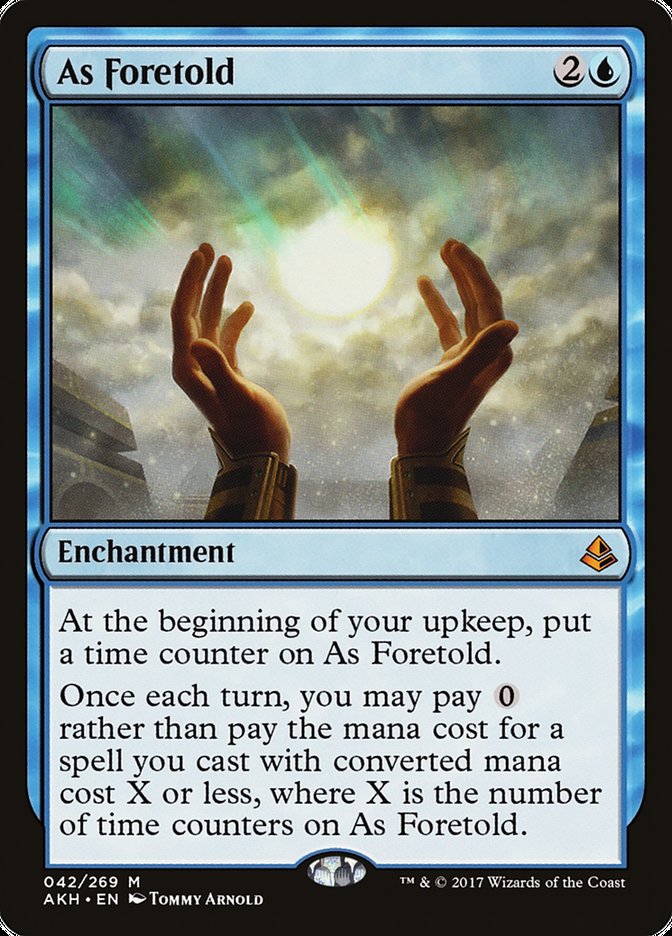 As Foretold [Amonkhet] - Magic: The Gathering - Card Brawlers | Quebec | Canada |