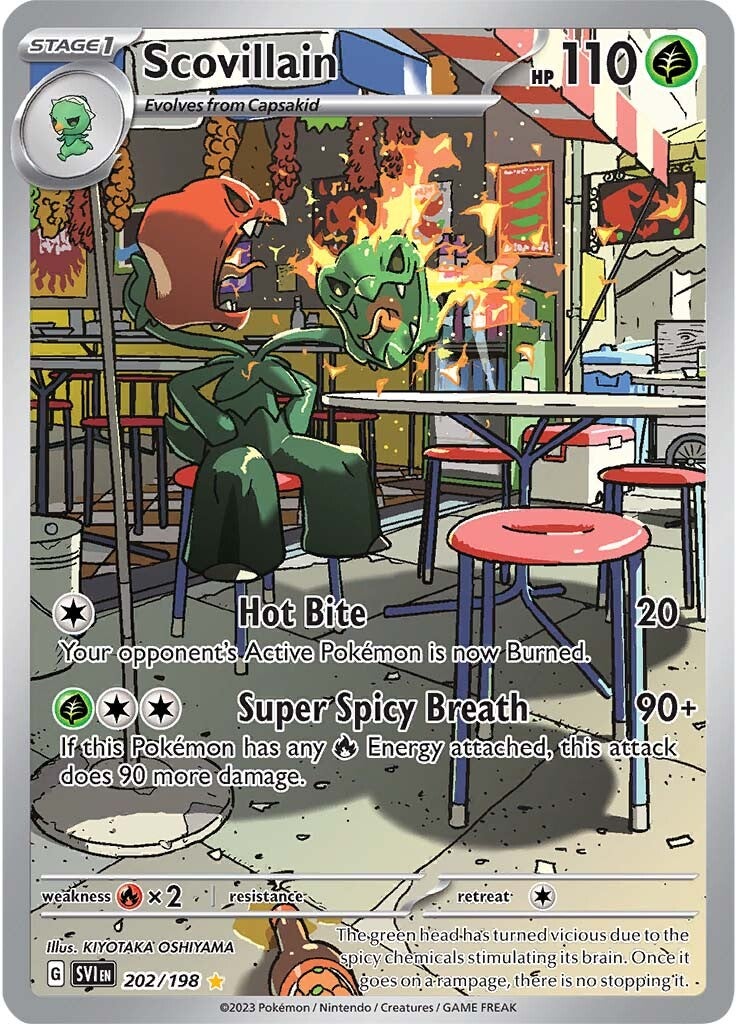 Scovillain (202/198) [Scarlet & Violet: Base Set] - Pokémon - Card Brawlers | Quebec | Canada |