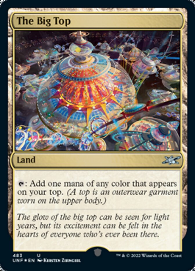The Big Top (Galaxy Foil) [Unfinity] - Magic: The Gathering - Card Brawlers | Quebec | Canada |