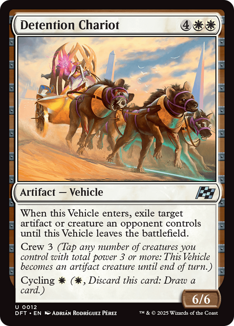 Detention Chariot [Aetherdrift] - Magic: The Gathering - Card Brawlers | Quebec | Canada |
