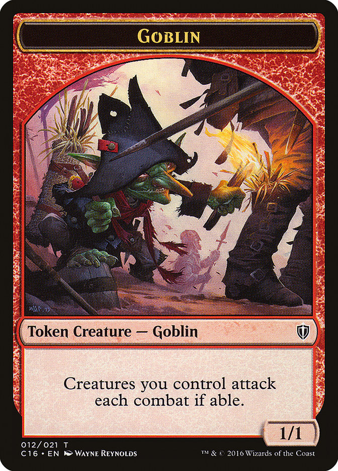 Goblin // Zombie Double-Sided Token [Commander 2016 Tokens] - Magic: The Gathering - Card Brawlers | Quebec | Canada |