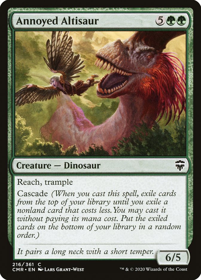 Annoyed Altisaur [Commander Legends] - Magic: The Gathering - Card Brawlers | Quebec | Canada |