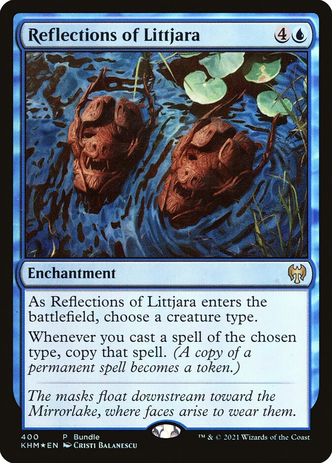 Reflections of Littjara (KHM Bundle) [Kaldheim] - Magic: The Gathering - Card Brawlers | Quebec | Canada |