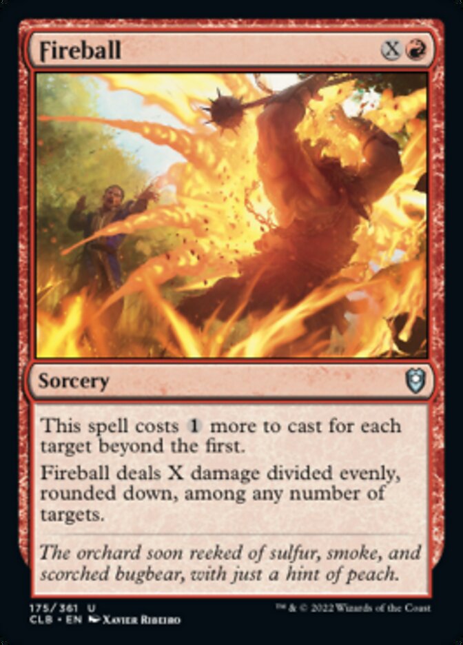 Fireball [Commander Legends: Battle for Baldur's Gate] - Magic: The Gathering - Card Brawlers | Quebec | Canada |