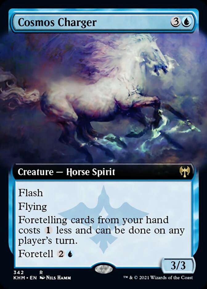 Cosmos Charger (Extended Art) [Kaldheim] - Magic: The Gathering - Card Brawlers | Quebec | Canada |