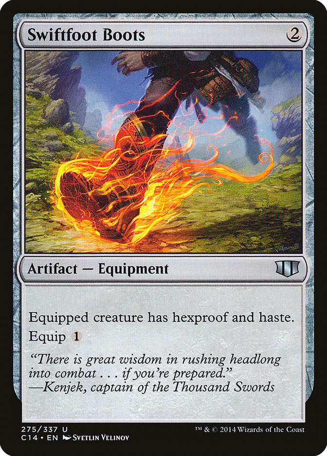 Swiftfoot Boots [Commander 2014] - Magic: The Gathering - Card Brawlers | Quebec | Canada |