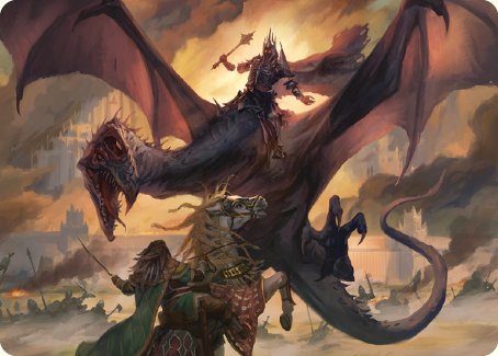 Witch-king, Bringer of Ruin Art Card [The Lord of the Rings: Tales of Middle-earth Art Series] - Magic: The Gathering - Card Brawlers | Quebec | Canada |