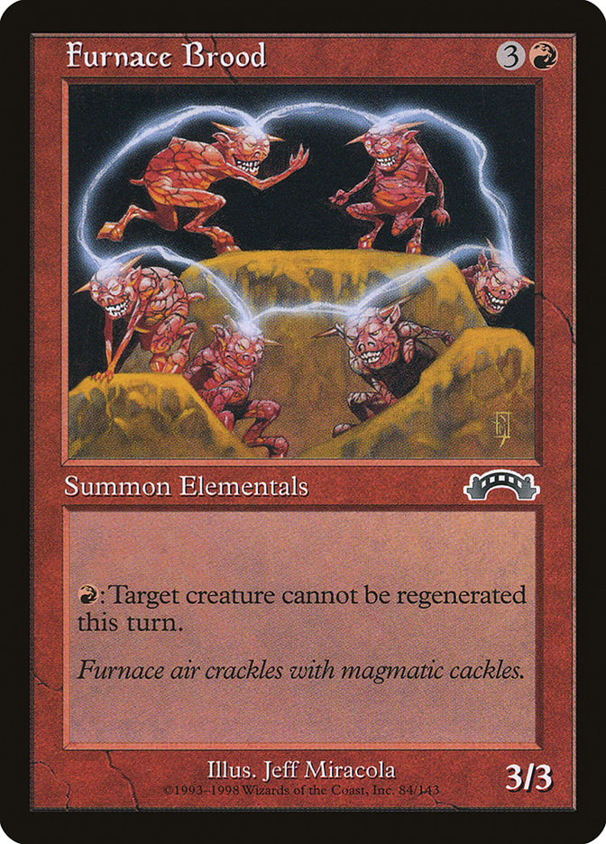 Furnace Brood [Exodus] - Magic: The Gathering - Card Brawlers | Quebec | Canada |