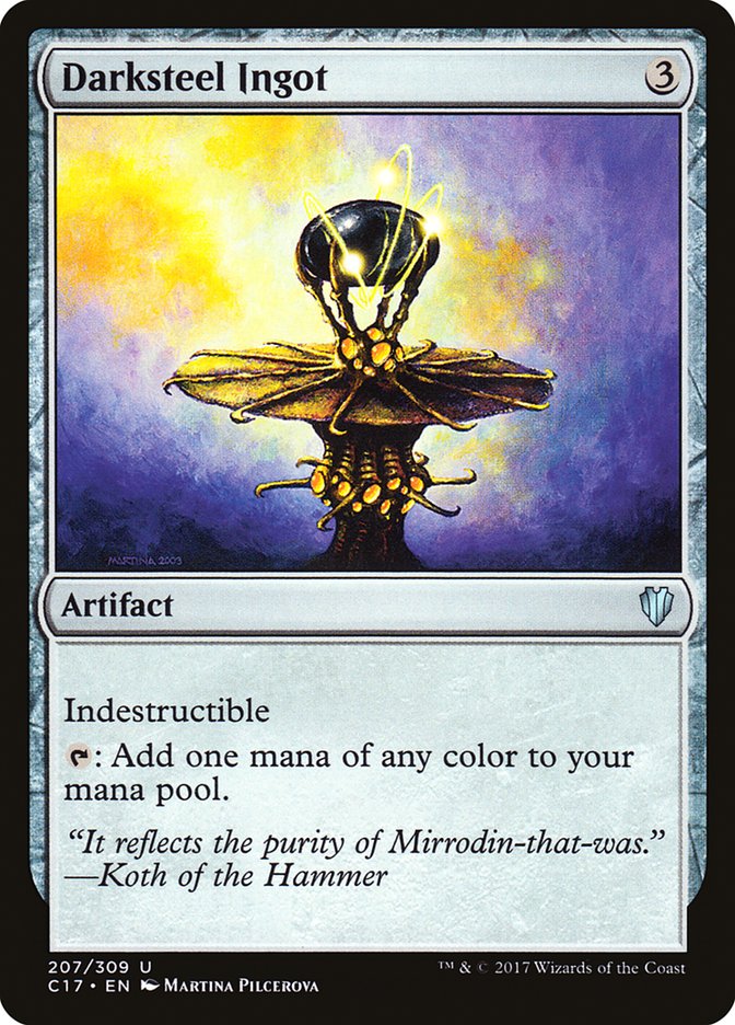 Darksteel Ingot [Commander 2017] - Magic: The Gathering - Card Brawlers | Quebec | Canada |
