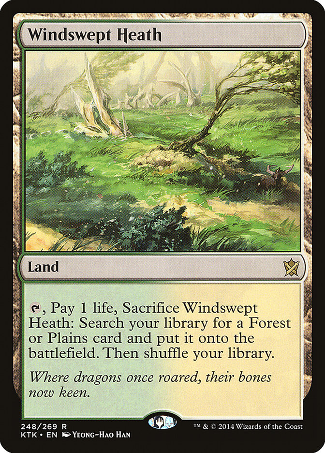 Windswept Heath [Khans of Tarkir] - Magic: The Gathering - Card Brawlers | Quebec | Canada |