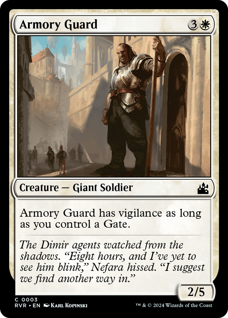 Armory Guard [Ravnica Remastered] - Magic: The Gathering - Card Brawlers | Quebec | Canada |