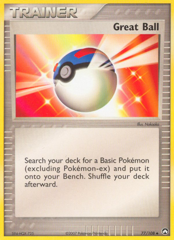 Great Ball (77/108) [EX: Power Keepers] - Pokémon - Card Brawlers | Quebec | Canada |
