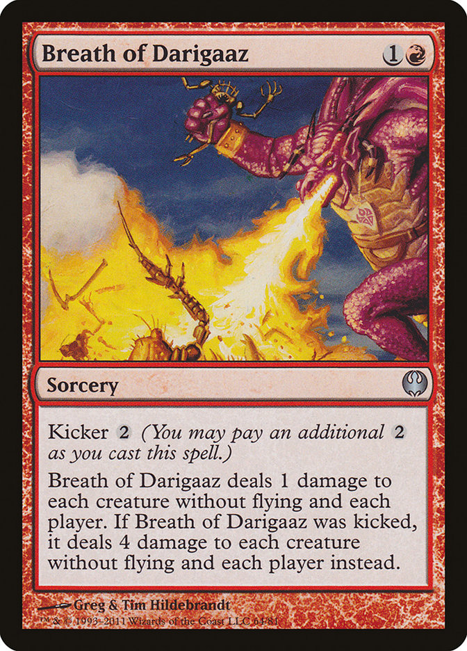 Breath of Darigaaz [Duel Decks: Knights vs. Dragons] - Magic: The Gathering - Card Brawlers | Quebec | Canada |