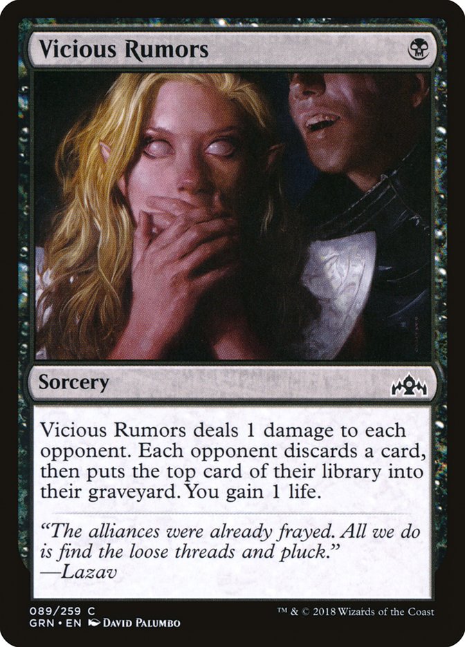Vicious Rumors [Guilds of Ravnica] - Magic: The Gathering - Card Brawlers | Quebec | Canada |