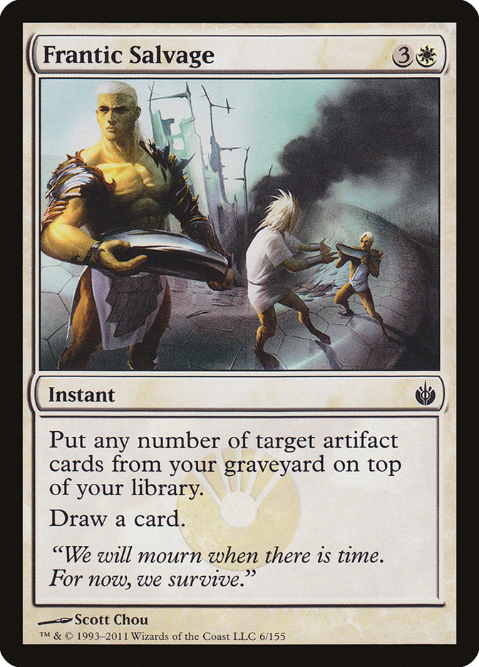 Frantic Salvage [Mirrodin Besieged] - Magic: The Gathering - Card Brawlers | Quebec | Canada |