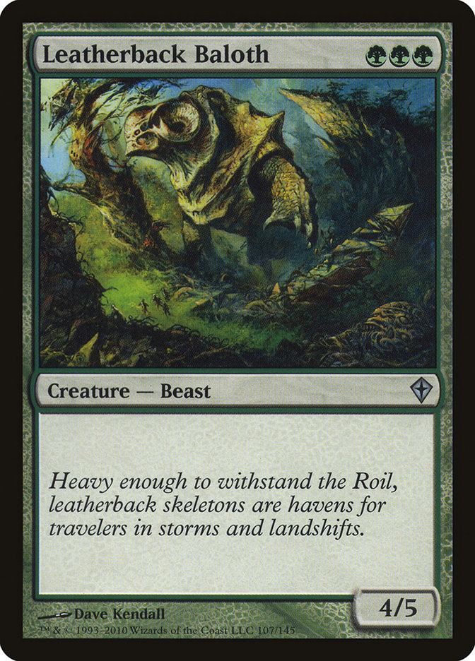 Leatherback Baloth [Worldwake] - Magic: The Gathering - Card Brawlers | Quebec | Canada |