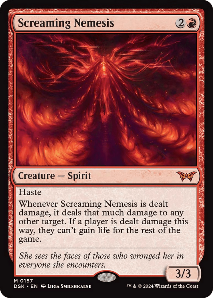 Screaming Nemesis [Duskmourn: House of Horror] - Magic: The Gathering - Card Brawlers | Quebec | Canada |