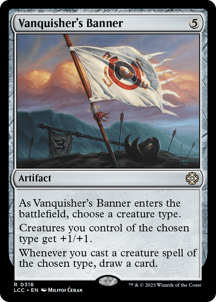 Vanquisher's Banner [The Lost Caverns of Ixalan Commander] - Magic: The Gathering - Card Brawlers | Quebec | Canada |