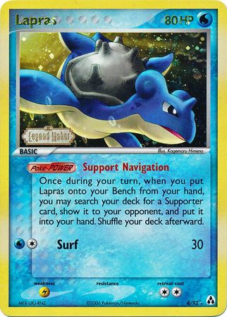 Lapras (8/92) (Stamped) [EX: Legend Maker] - Pokémon - Card Brawlers | Quebec | Canada |