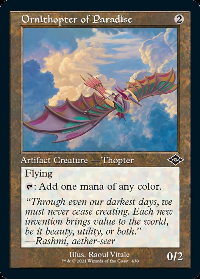 Ornithopter of Paradise (Retro) [Modern Horizons 2] - Magic: The Gathering - Card Brawlers | Quebec | Canada |