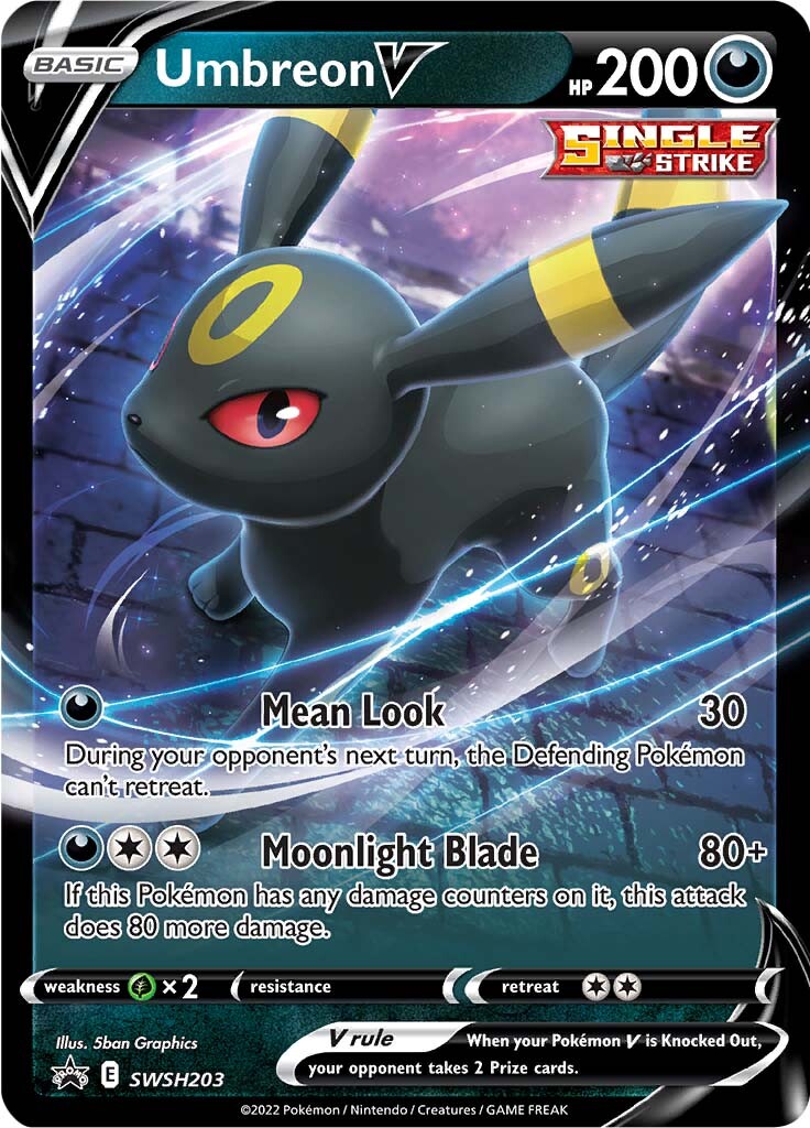Umbreon V (SWSH203) [Sword & Shield: Black Star Promos] - Pokémon - Card Brawlers | Quebec | Canada |
