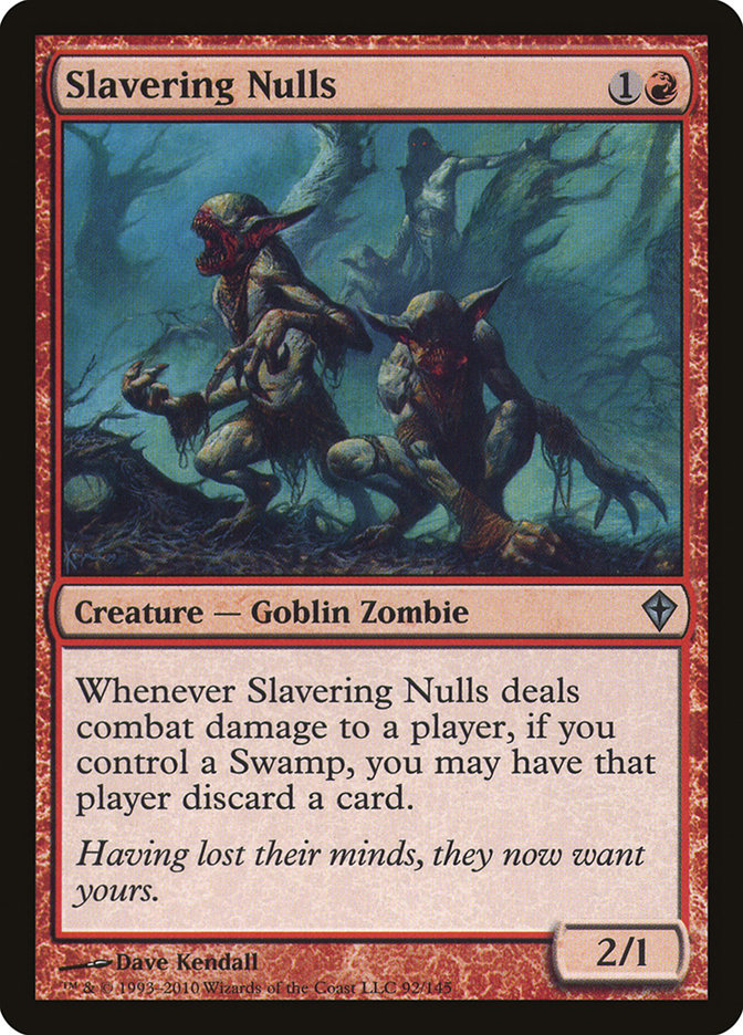 Slavering Nulls [Worldwake] - Magic: The Gathering - Card Brawlers | Quebec | Canada |