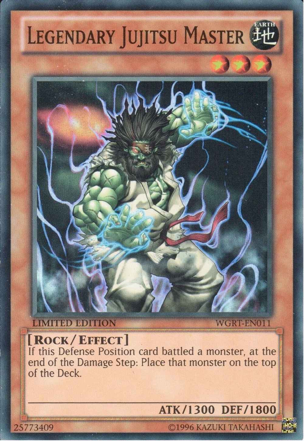 Legendary Jujitsu Master [WGRT-EN011] Super Rare - Yu-Gi-Oh! - Card Brawlers | Quebec | Canada |
